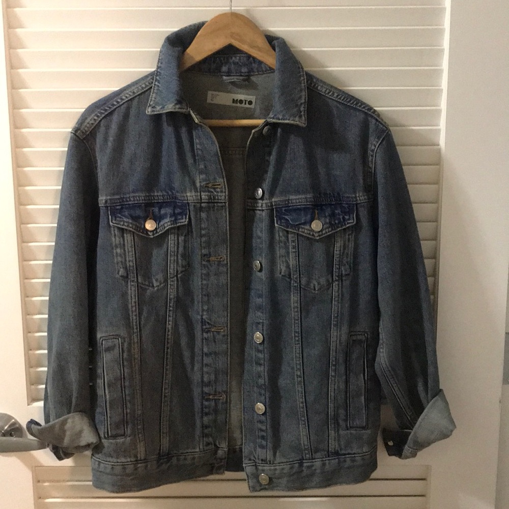 Topshop Jean Jacket size US 4
